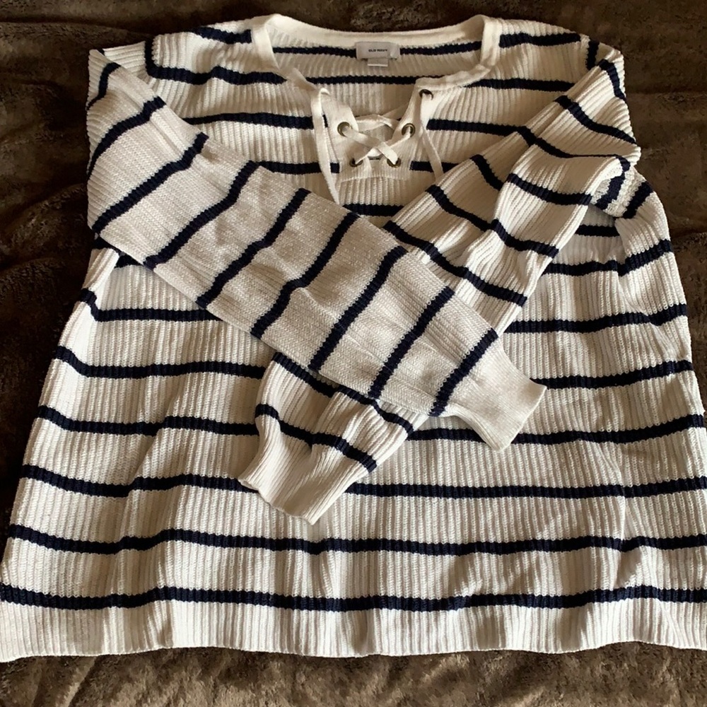 striped sweater